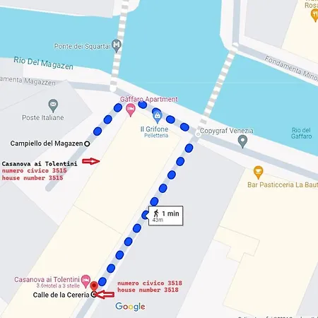 Casanova Ai Tolentini Gasthuis 3*